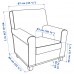 Крісло IKEA GRONLID білий (192.759.09)