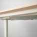 Кутовий правобічний письмовий стіл IKEA BEKANT 160x110 см (192.846.59)
