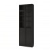 Книжкова шафа IKEA BILLY чорно-коричневий 80x30x237 см (192.873.37)