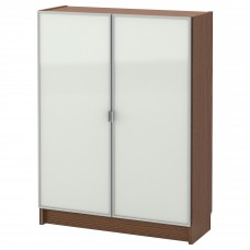 Шафа-вітрина IKEA BILLY / MORLIDEN коричневий 80x30x106 см (192.873.61)