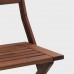 Настінна панель з столиком і 2 стільці IKEA APPLARO коричневий бежевий (192.912.59)