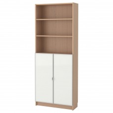 Шафа-вітрина IKEA BILLY / MORLIDEN 80x30x202 см (192.920.27)