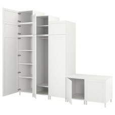 Гардеробна шафа IKEA PLATSA білий білий 300x57x271 см (193.029.98)
