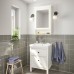 Набір меблів для ванної IKEA HEMNES / ODENSVIK білий 63 см (193.160.33)