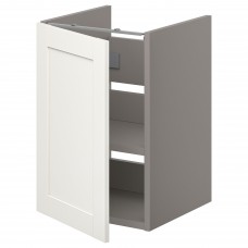 Напольный кухонный шкаф IKEA ENHET серый 40x40x60 см (193.210.63)