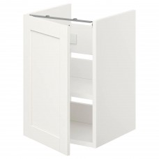 Напольный кухонный шкаф IKEA ENHET белый 40x40x60 см (193.211.24)