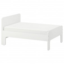 Каркас розсувного ліжка IKEA SLAKT білий 80x200 см (193.264.28)