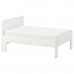Каркас раздвижной кровати IKEA SLAKT белый 80x200 см (193.264.28)