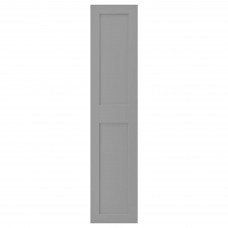 Дверца с петлями IKEA GRIMO серый 50x229 см (193.321.94)