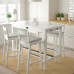 Барний стіл і 4 барні стільці IKEA NORDVIKEN / NORDVIKEN білий білий (193.335.27)