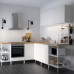 Угловая кухня IKEA ENHET белый (193.381.29)