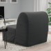 Розкладне крісло IKEA LYCKSELE HAVET темно-сірий (193.869.88)
