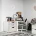Комод з 3 шухлядами IKEA SMASTAD / PLATSA білий сірий 60x57x63 см (193.875.63)