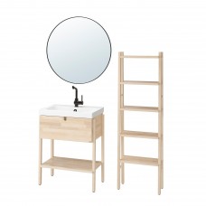 Комплект мебели для ванной IKEA VILTO / ODENSVIK береза 65x49x86 см (193.877.42)