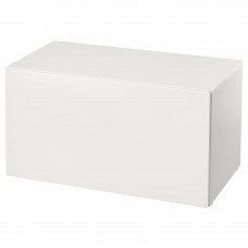 Лавка з відділенням для іграшок IKEA SMASTAD білий 90x52x48 см (193.891.52)