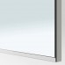 Гардероб IKEA PAX / FARDAL/VIKEDAL глянцевий білий дзеркальне скло 200x60x236 см (193.956.00)