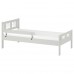 Каркас ліжка IKEA KRITTER сірий 70x160 см (193.998.82)