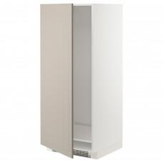 Модуль кухонної шафи IKEA METOD білий бежевий 60x60x140 см (194.078.44)