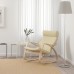 Крісло-гойдалка IKEA POANG білений дуб бежевий (194.292.90)