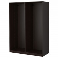 2 каркаса гардеробов IKEA PAX черно-коричневый 150x58x201 см (198.952.59)