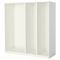 3 каркаса гардеробов IKEA PAX белый 200x58x201 см (198.953.39)