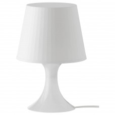 Лампа настільна IKEA LAMPAN білий 29 см (200.469.88)