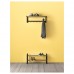 Полка для головных уборов IKEA TJUSIG черный 79 см (201.526.34)
