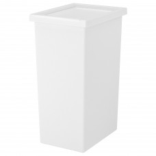 Пластиковий контейнер з кришкою IKEA FILUR білий 42 л (201.938.99)
