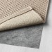 Безворсовий килим IKEA MORUM бежевий 160x230 см (202.035.63)
