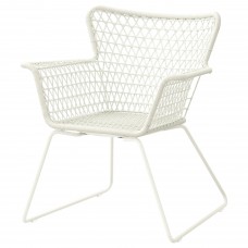 Садовое кресло IKEA HOGSTEN белый (202.098.62)