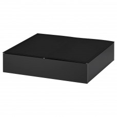 Ящик для постели под кровать IKEA VARDO черный 65x70 см (202.382.23)