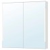 Зеркальный шкаф IKEA STORJORM белый 100x14x96 см (202.481.18)