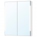 Шафа дзеркальна IKEA STORJORM білий 80x14x96 см (202.481.23)
