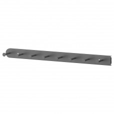 Выдвижная многофункциональная вешалка IKEA KOMPLEMENT темно-серый 58 см (202.624.87)