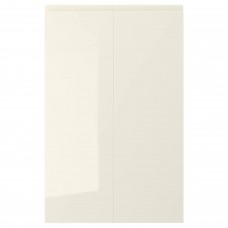 Двері кутової шафи IKEA VOXTORP ліві глянцевий світло-бежевий 25x80 см (203.211.56)