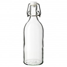 Бутылка с пробкой IKEA KORKEN прозрачное стекло 500 мл (203.224.72)
