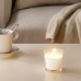 Свічка ароматична у склянці IKEA SINNLIG солодка ваніль 7.5 см (203.373.98)
