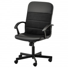 Офісний поворотний стілець IKEA RENBERGET чорний (203.394.20)