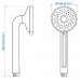 3-потоковий ручний душ IKEA VOXNAN хромований (203.425.83)