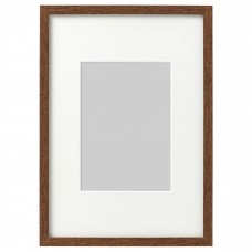 Рамка для фото IKEA HOVSTA коричневий 21x30 см (203.657.63)