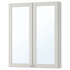Зеркальный шкаф IKEA GODMORGON светло-серый 80x14x96 см (203.922.38)