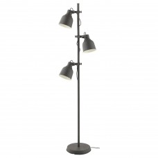 Торшер з 3 лампами IKEA HEKTAR темно-сірий (203.936.00)