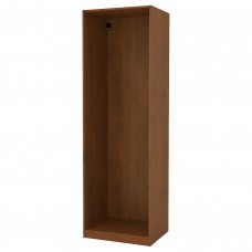 Каркас гардероба IKEA PAX коричневий 75x58x236 см (203.959.82)