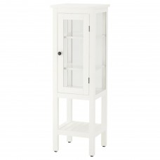Высокий шкаф со стеклянной дверцей IKEA HEMNES 42x38x131 см (203.966.46)
