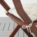 Подушка на стілець IKEA KUDDARNA бежевий 36x32 см (204.110.67)