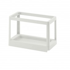 Висувний каркас для сортування відходів IKEA HALLBAR світло-сірий (204.228.53)