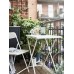 Розкладний стілець IKEA TORPARO сад балкон білий (204.246.30)