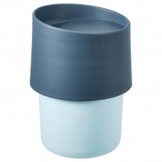 Дорожня чашка IKEA TROLIGTVIS синій 0.3 л (204.291.85)