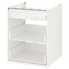 Підлогова кухонна шафа IKEA ENHET білий 60x60x75 см (204.404.18)