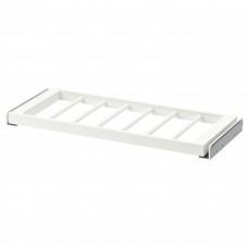 Выдвижная вешалка для брюк IKEA KOMPLEMENT белый 75x35 см (204.465.52)